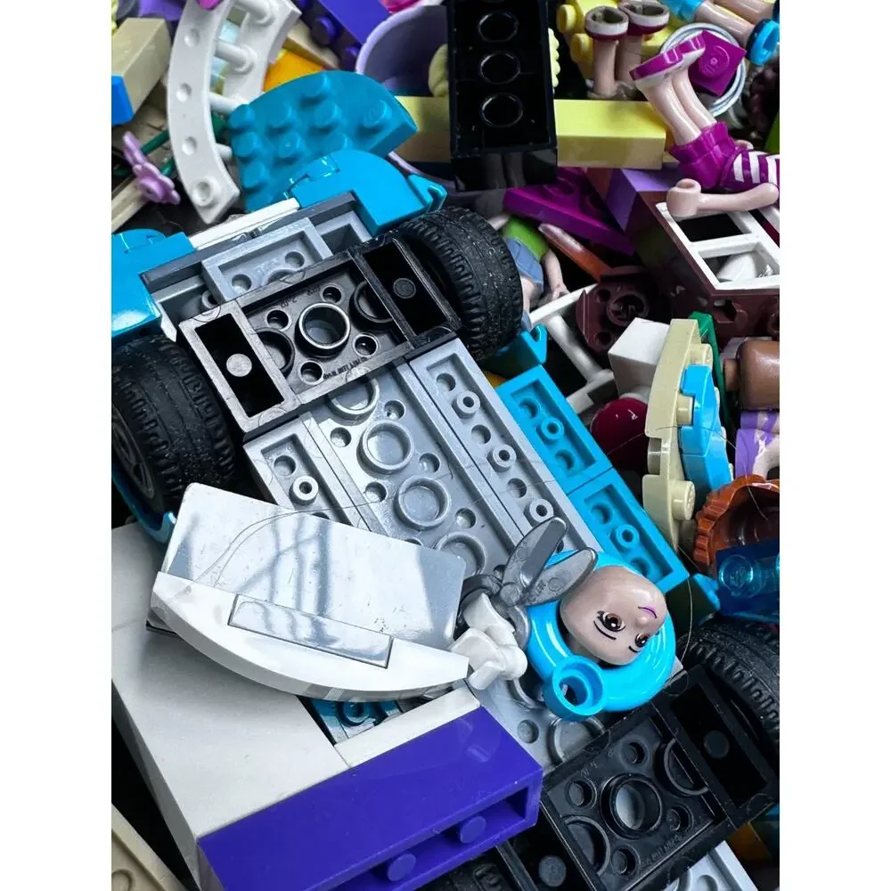 Lego Friends Bulk Lot - 3.5+ Pounds Including Minifigs / Vehicles